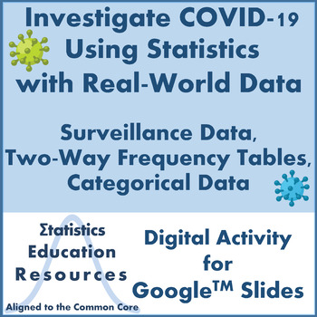 Preview of Investigate COVID-19 using Statistics with Real-World Data