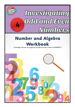 Preview of Investigate Odd and Even Numbers (Parity) Workbook