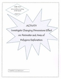 Investigate Scaling Area and Perimeter of Similar Polygons