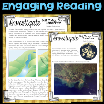 Investigate Soil Erosion - 4th Grade Science Stations by What I Have