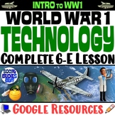 Investigate WWI Technology 6-E Lesson | Effects of WW1 Inn