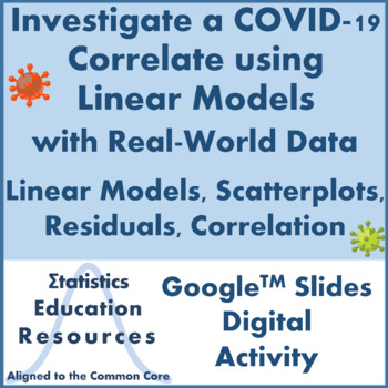 Preview of Investigate a COVID-19 Correlate using Linear Models of Real Data