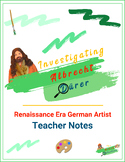 Investigating Albrecht Durer - Artist Unit Study - The Art