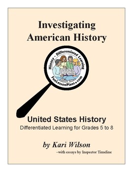 Preview of US History: All Year Long Project Based Learning Activities