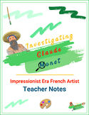 Investigating Claude Monet - Artist Unit Study - The Artis