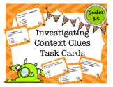 Investigating Context Clues Task Cards