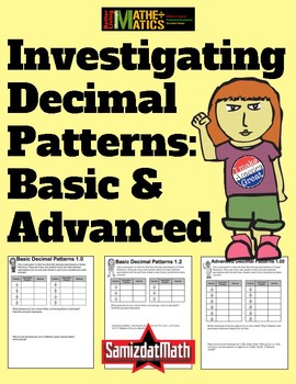 Preview of Investigating Fraction to Decimal Patterns: Basic and Advanced Patterns