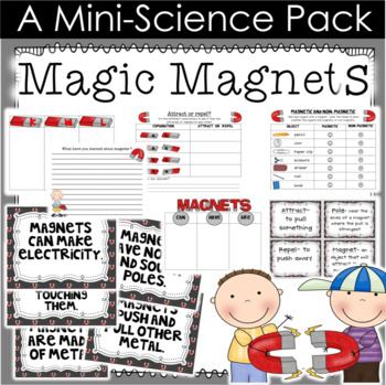 Preview of Investigating Magic Magnets (A Mini Science Unit)