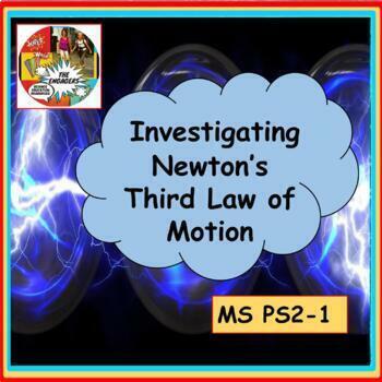 Preview of Investigating Newton's Third Law of Motion MS PS2-1