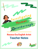 Investigating Thomas Gainsborough - Artist Unit Study - Th