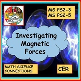 Investigating magnetic forces NGSS MS-PS2-3 MS-PS2-5 CER