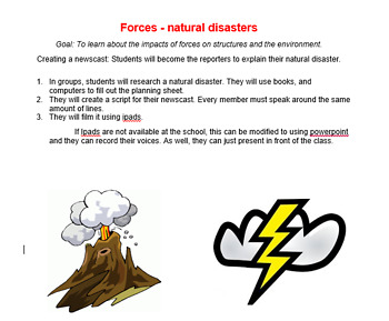 Preview of Investigating natural disasters