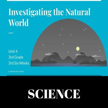 Preview of Investigating the Natural World Whole Unit 4 Power Point Activities