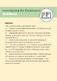 Investigating the Renaissance WebQuest