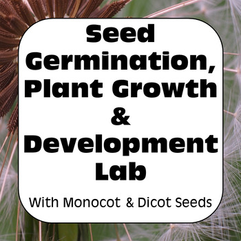 Preview of Investigation Lab Seed Germination, Plant Growth & Development Distance Learning