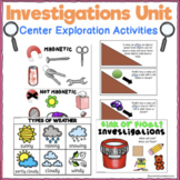 Investigation activities and centers for 3K, Pre-K, Presch