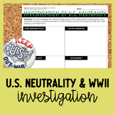 Investigation of U.S. Neutrality Activity | WWII | APUSH T