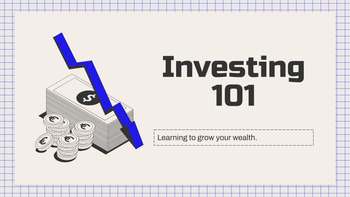Preview of Investing Basics/ Activity, PowerPoint, guided notes, and Research worksheet!