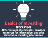 Investing Basics Research (Asset Classes, Vocabulary, Liquidity)