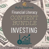 Investing Bundle for High School Financial Literacy
