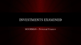 Investments Powerpoint