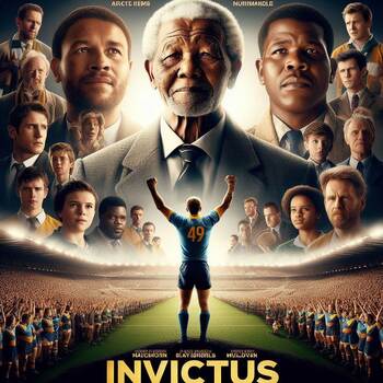 Preview of Invictus (2009) Movie Viewing Guide: Summary/Vocabulary/Questions