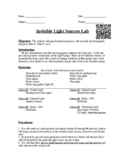 Invisible Light Sources Lab