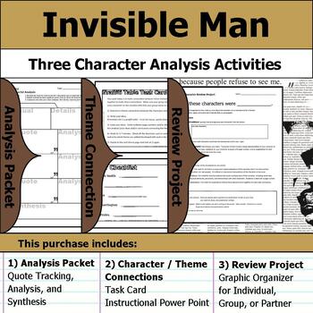 Invisible Man Characters  GradeSaver
