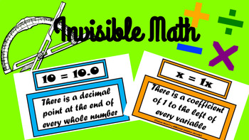 Preview of Invisible Math