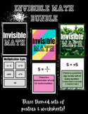 Invisible Math Poster & Worksheet Bundle