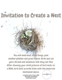 Invitation to Create a Nest