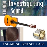 Investigating Sound Vibrations Activities w/ writing promp