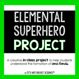 Ionic Bonding Elemental Superhero Project