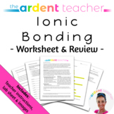 Ionic Bonding & Review Worksheet