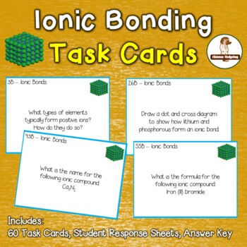 Preview of Ionic Bonding Task Cards