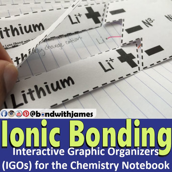 Preview of Ionic Bonding and Ionic Compounds for Chemistry Interactive Notebooks