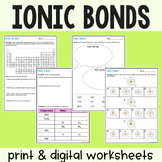 Ionic Bonds Practice Worksheets