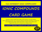 Ionic Compounds Card Game