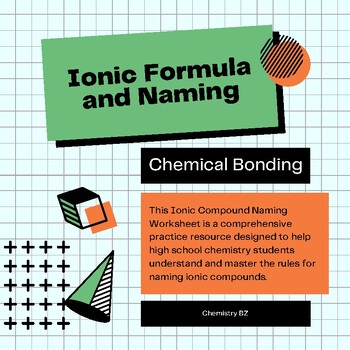 Preview of Ionic Compounds Formula Writing and Naming