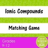 Ionic Compounds Matching Game - Distance Learning