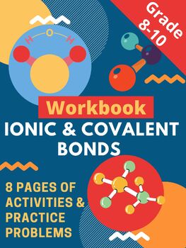 Preview of Ionic & Covalent Bond Workbook | EDITABLE