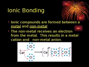 Preview of COVALENT BONDING POWER POINT IONIC BONDING Ppt Grade 10 Science Power Point 20PG