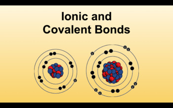 Preview of Ionic and Covalent Bonds bundle (Powerpoint and Guided Notes)