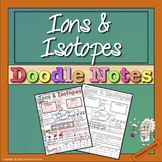 Ions and Isotopes Doodle Notes