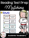 Iowa 3rd Grade Reading Matching Test Prep Game