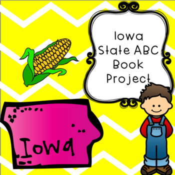 Preview of Iowa ABC Book Research Project--Digital and Paper-Based