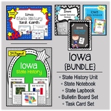 Iowa Bundle. History Unit. Bulletin Board. Notebook. Lapbo
