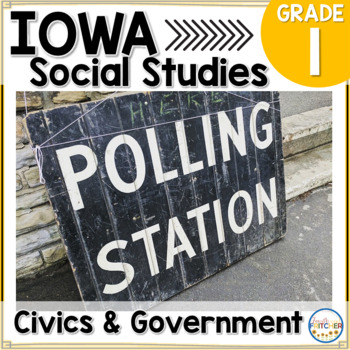 Preview of Iowa Grade 1 Social Studies Inquiry: Civics and Government