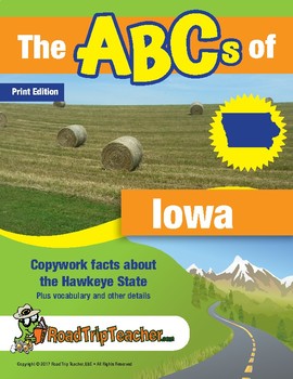 Preview of Iowa Handwriting Printables - Print Edition