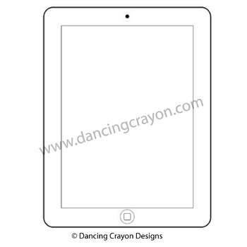 tablet pc clip art frames and borders by dancing crayon designs tpt tablet pc clip art frames and borders